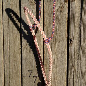 Bosalita Lariat Rope Western Pony Training Cavesson/Cowboy Caveson Noseband